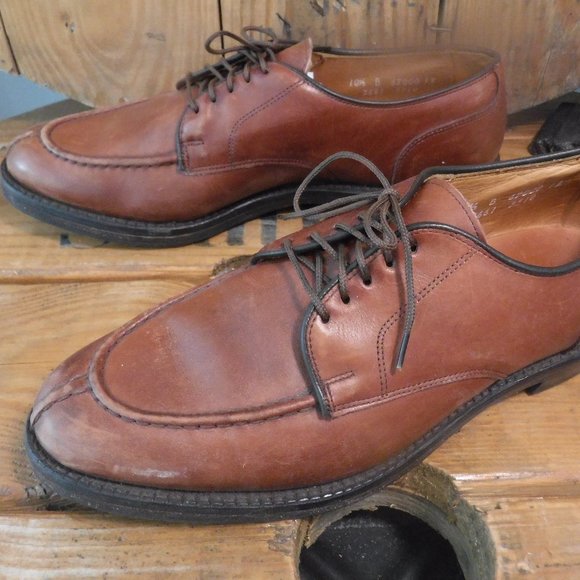 Allen Edmonds Brown Leather Mens 10.5 B Narrow main image 7